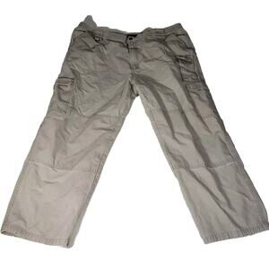5.11 Tactical Pants Mens Size XL Beige Cargo Fishing Fish Outdoor Camping Ocean